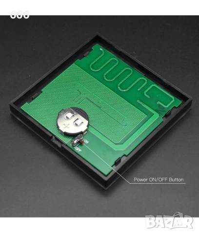 Безжичен комплект с приемник и 2 стъклени сензорни дистанционни управления, снимка 4 - Друга електроника - 52887240