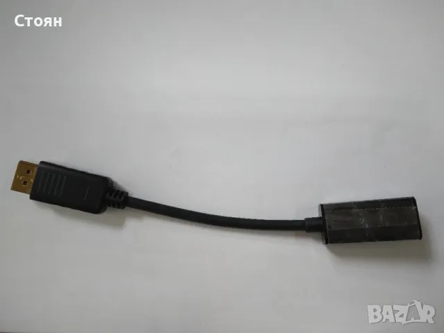 Кабел преходник Dysplay Port HDMI
