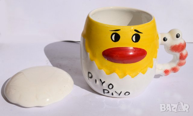 6 броя Порцеланови чаши с капак, снимка 3 - Сервизи - 38389335