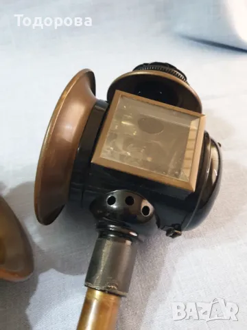 Чифт безупречни файтонски фенери- ляв и десен, снимка 8 - Антикварни и старинни предмети - 49774477