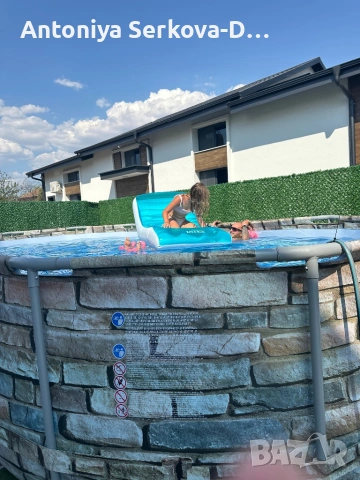 Басейн Bestway, Power Steel Comfort Jet Series Oval Pool Set, 610 x 366 x 122 см, снимка 12 - Други стоки за дома - 52439835