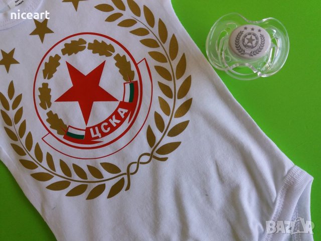 Боди на ЦСКА, снимка 8 - Бодита за бебе - 34550548