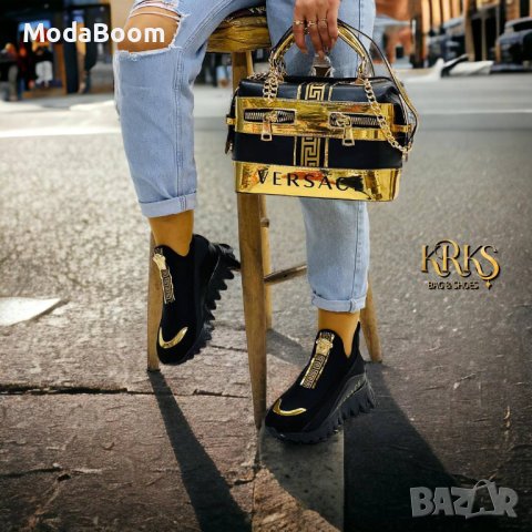 🖤Versace стилен дамски комплект🖤, снимка 2 - Маратонки - 43420471