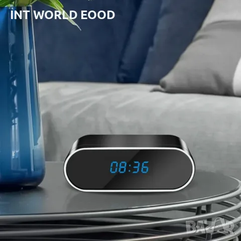 UYIKOO 1080P WiFi Мини камера Full HD Часовник с камера , снимка 1