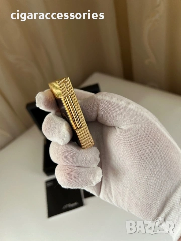 S.T. Dupont Ligne 2 Padron – запалка с два пламъка, снимка 4 - Запалки - 53009100