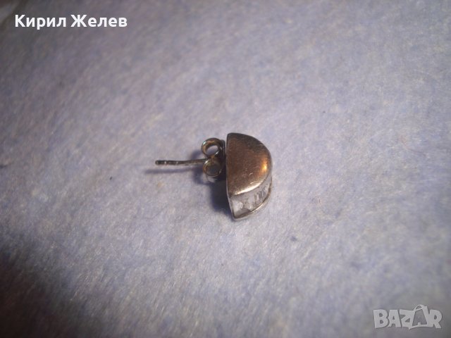 СРЕБЪРНА КРИСТАЛНА АРТ ОБЕЦА СРЕБРО 925 с ЮВЕЛИРНО ФАСЕТИРАНИ ПЛАНИНСКИ КРИСТАЛИ 27178, снимка 6 - Обеци - 36827802