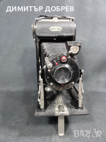 СТАР РЕТРО МЕХОВ ФОТОАПАРАТ LUMINOR FRANCE, снимка 3 - Антикварни и старинни предмети - 52680964