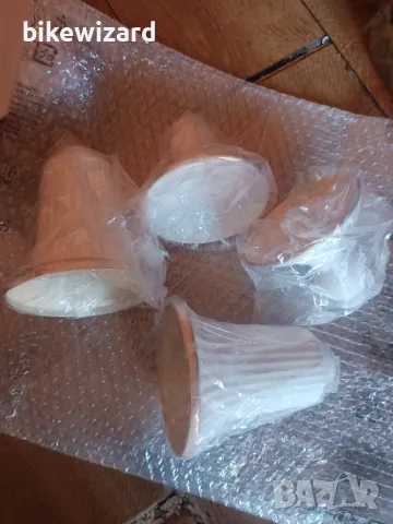 Nuptio 2 броя вази от метал НОВИ, снимка 6 - Други стоки за дома - 48713778