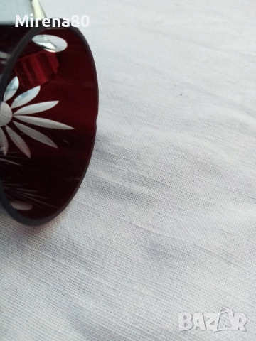 * Bohemia * - антикварен кристален сервиз !, снимка 13 - Антикварни и старинни предмети - 52653169