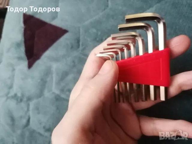 Комплект от 8 броя шестограмни ключове, снимка 2 - Други инструменти - 47792863