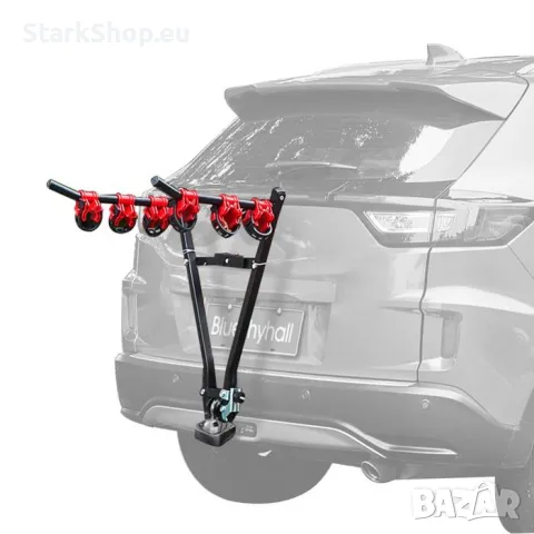 Стойка за велосипед за теглич на автомобил - тройна колело кола, снимка 4 - Аксесоари и консумативи - 50093732