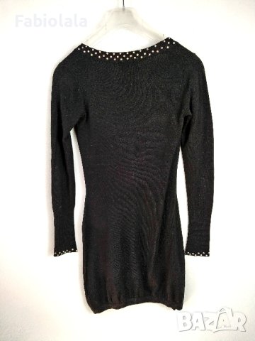 Рокля от трико YAYA с блясък S, снимка 3 - Рокли - 44064384