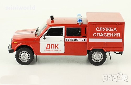 ВАЗ Нива ВИС-294611 1991 - мащаб 1:43 на DeAgostini моделът е нов в блистер, снимка 2 - Колекции - 27759904