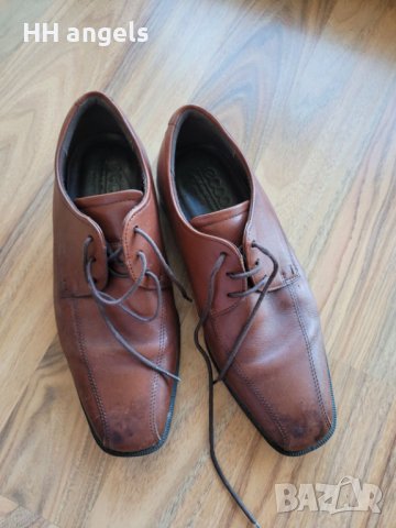 естествена кожа ECCO  мъжки обувки, снимка 5 - Официални обувки - 43163769