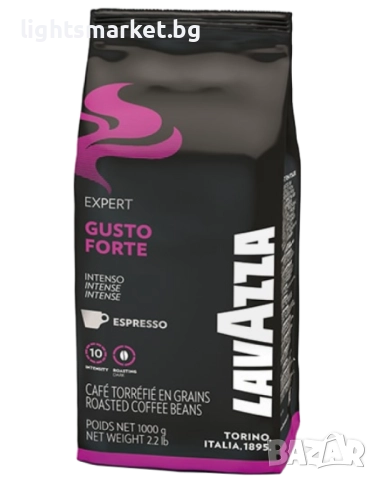 Lavazza Gusto Forte Expert 1кг кафе на зърна