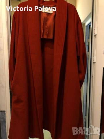 Уникално модерно палто-халат, снимка 1 - Палта, манта - 27783292