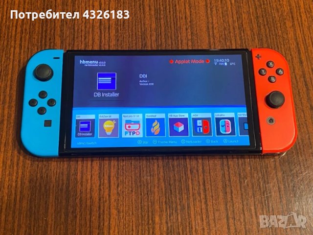 Nintendo Switch OLED - с модчип, снимка 3 - Nintendo конзоли - 51122447
