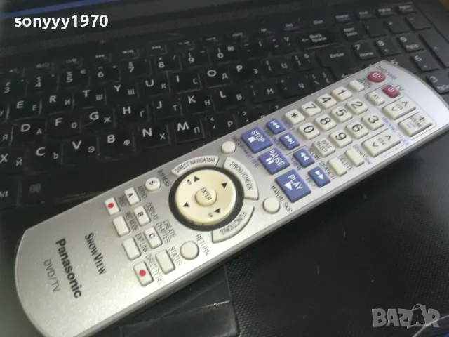 PANASONIC DVD VIDEO COMBO REMOTE 2109241818, снимка 1 - Дистанционни - 47314880