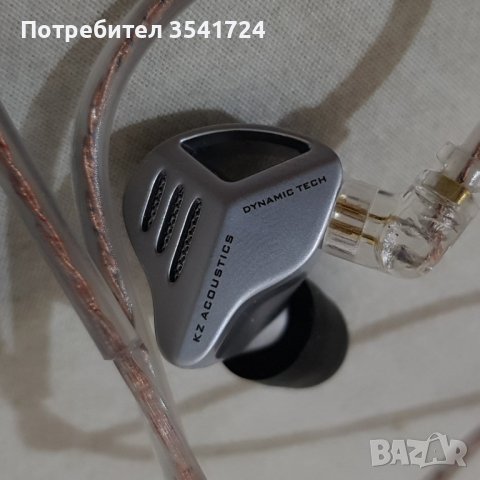 Нови слушалки KZ ZVX, снимка 4 - Слушалки и портативни колонки - 43542570