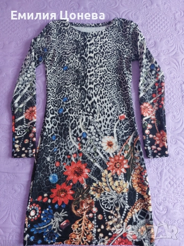 цветна рокля