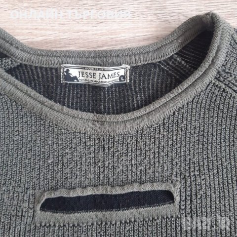 Мъжка зимна блуза "JESSE JAMES", снимка 2 - Блузи - 43696052