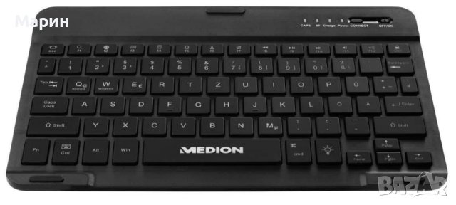 Калъв с bluetooth клавиатура за таблет 10,1 инча, снимка 2 - Таблети - 43130520