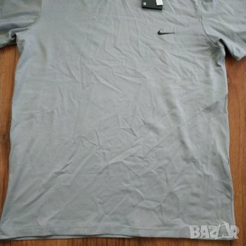 Памучна мъжка сива тениска Nike размер L и XL, снимка 5 - Тениски - 38994827