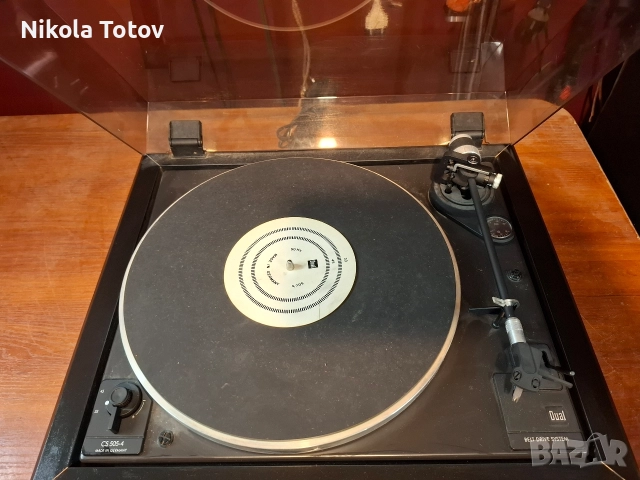 Продава се грамофон Dual CS 505-4., снимка 2 - Грамофони - 52806443