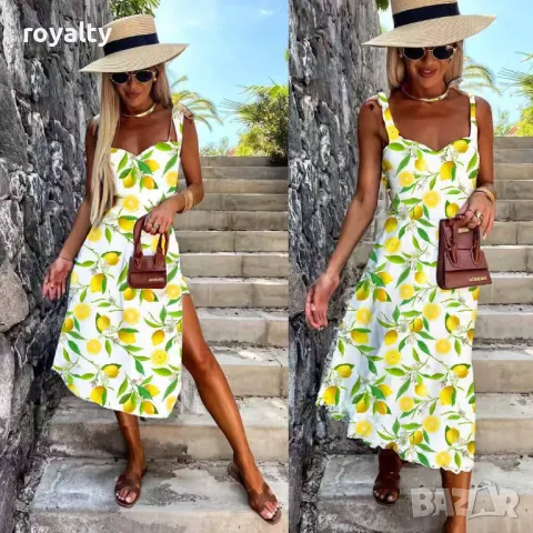 Дамска рокля Различни цветове , снимка 2 - Рокли - 50394600