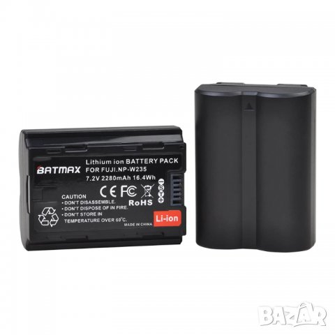 Батерия за Fujifilm, NP-W235, NP W235, NPW235 2280mAh X-T4, GFX 100S, GFX100S, XT4, VG-XT4, VG  , снимка 2 - Батерии, зарядни - 33619381