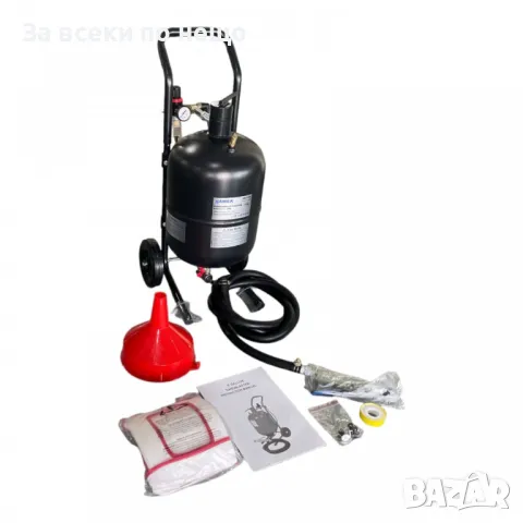 Пневматична пясъкоструйка 19 литра HAWEK, снимка 3 - Други инструменти - 50333614