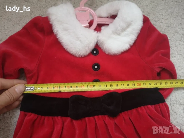 Коледен сет  за прекрасна госпожица C&A, снимка 5 - Комплекти за бебе - 52448598