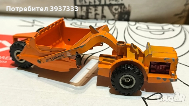 Matchbox Kingsize K-6 Allis Chalmers Earth Mover , снимка 2 - Други ценни предмети - 52940918