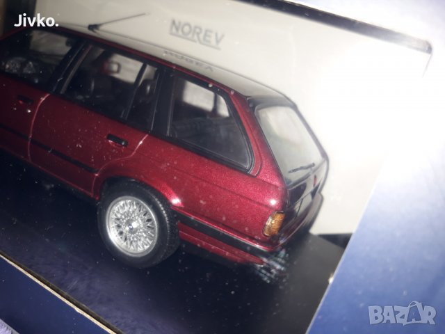 BMW 325 i 1.18  NOREV. Red metallic, снимка 12 - Колекции - 36875201