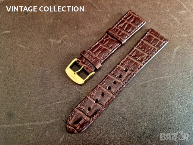 LONGINES Катарама Закопчалка с Кожена Каишка 20мм, снимка 5 - Каишки за часовници - 50421851