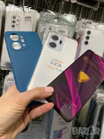 Honor X7A Силиконов кейс +стъклен протектор , снимка 1