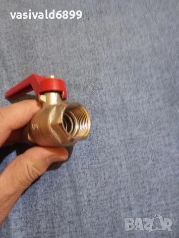 Кран спирателен сферичен 3/4 цол , снимка 4 - Други машини и части - 51339274