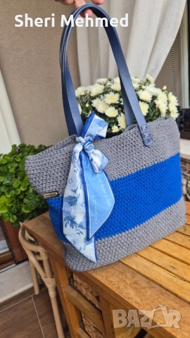 ръчно плетени чанти, снимка 8 - Чанти - 51996672