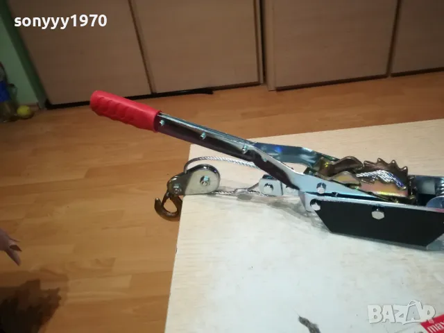 ТРЕСЧОТКА ЛЕБЕДКА 85ЛВ 2 ТОНА 1412241641, снимка 4 - Други инструменти - 48346586