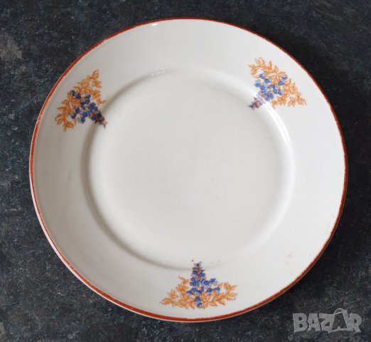 Стар български порцелан чиния Изида, снимка 1 - Сервизи - 38344080