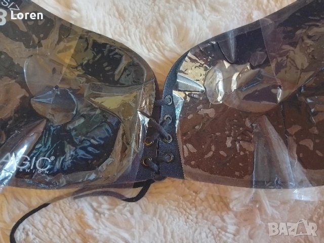 Ново!Сутиен със силикон чашка B пеперуда 🦋 B, снимка 5 - Бельо - 50934050