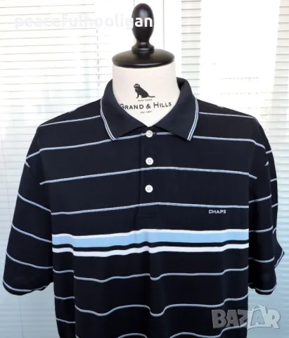 Chaps By Ralph Lauren Golf - страхотна  тениска с яка  размер XL, снимка 2 - Тениски - 50152715