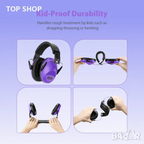 Висококачествени антифони детски Dr.meter EM100/ ЕМ5005, снимка 9 - Детски - 48498437