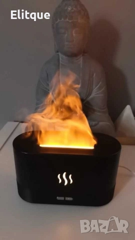 Компактен ултразвуков арома дифузер с вградени LED светлини. , снимка 5 - Лед осветление - 52820974