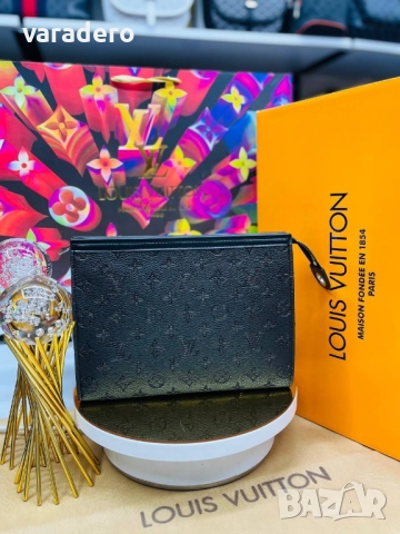 Мъжка чанта клъч Louis Vuitton , снимка 3 - Чанти - 51760860
