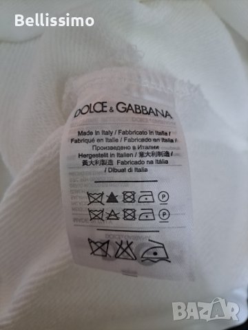 блуза Dolce&Gabbana бяла, снимка 3 - Блузи - 43056462
