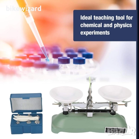 Механична везна - везна 200 g/0,2 g с механична плочка и тежести НОВА, снимка 2 - Други - 51509892