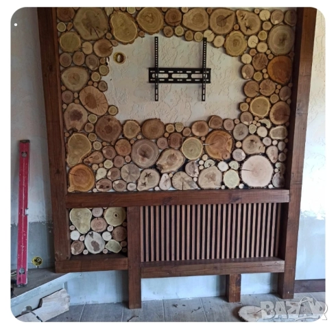 Дървени шайби за облицовка на стени, снимка 15 - Декорация за дома - 51615846