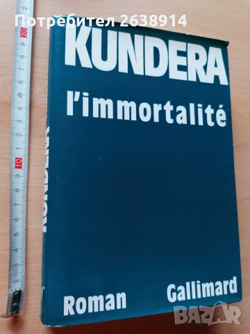  L immortalite Kundera, снимка 1 - Художествена литература - 28766717