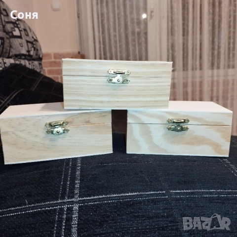 Дървени правоъгълни кутийки за вашите проекти и идеи , снимка 8 - Декорация за дома - 53063098